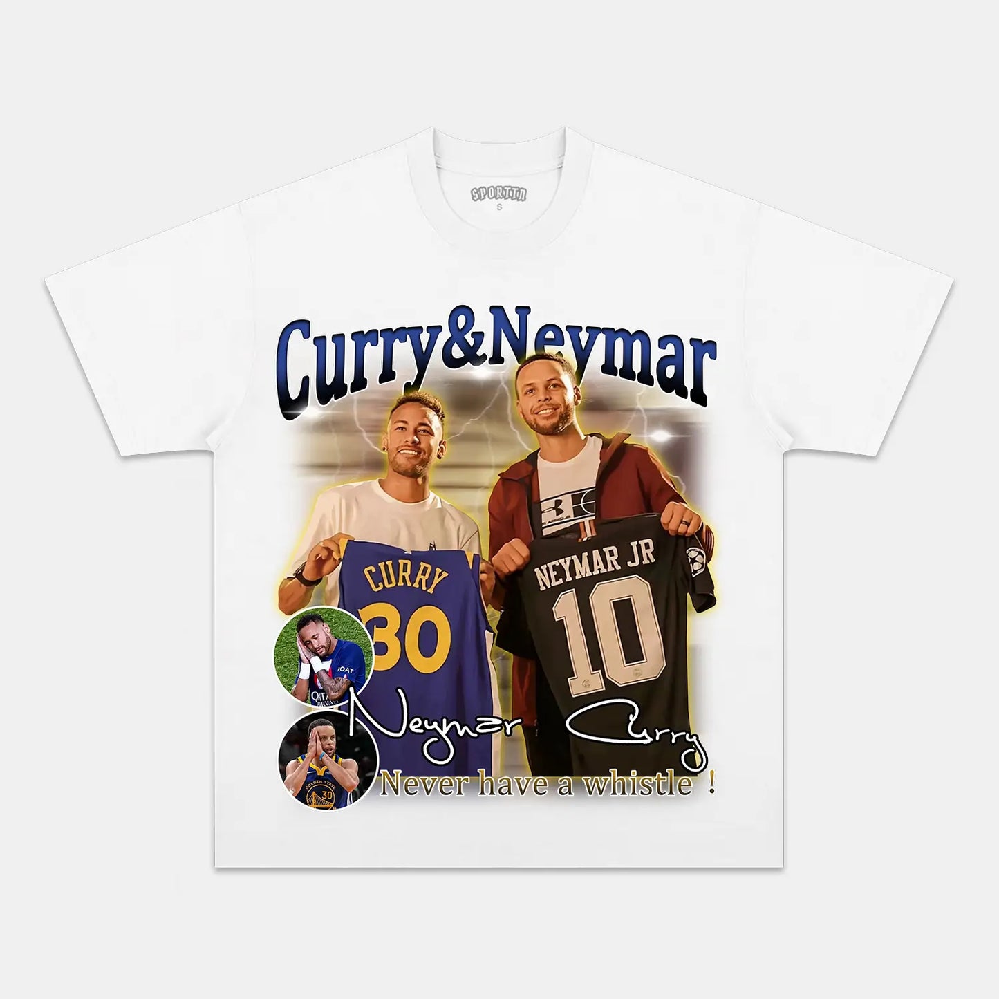 CURRY & NEYMAR TEE Style001 - clothing by TeeHivey.com (Image 1)
