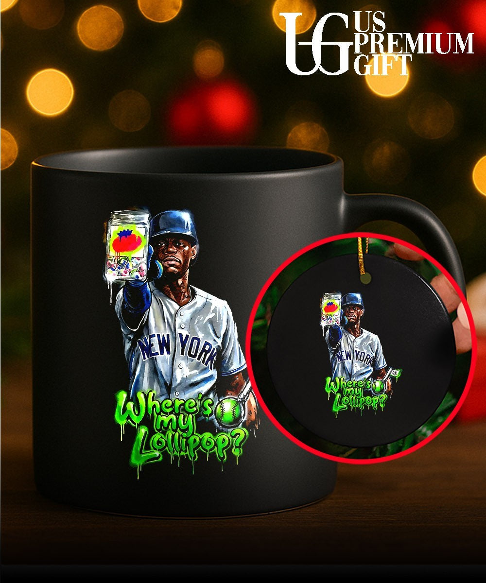 Curtis Granderson New York Mets Where’s my Lollipop shirt