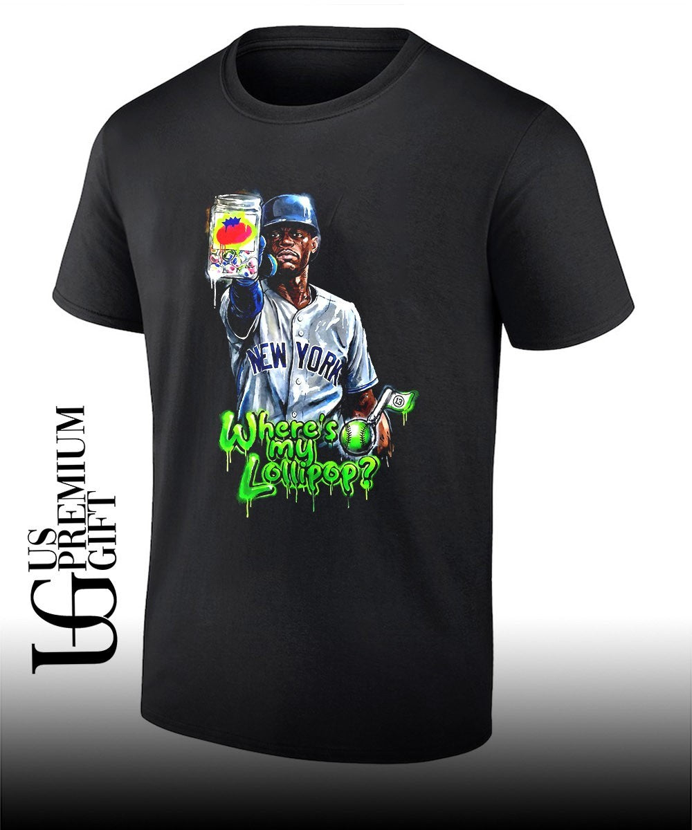 Curtis Granderson New York Mets Where’s my Lollipop shirt
