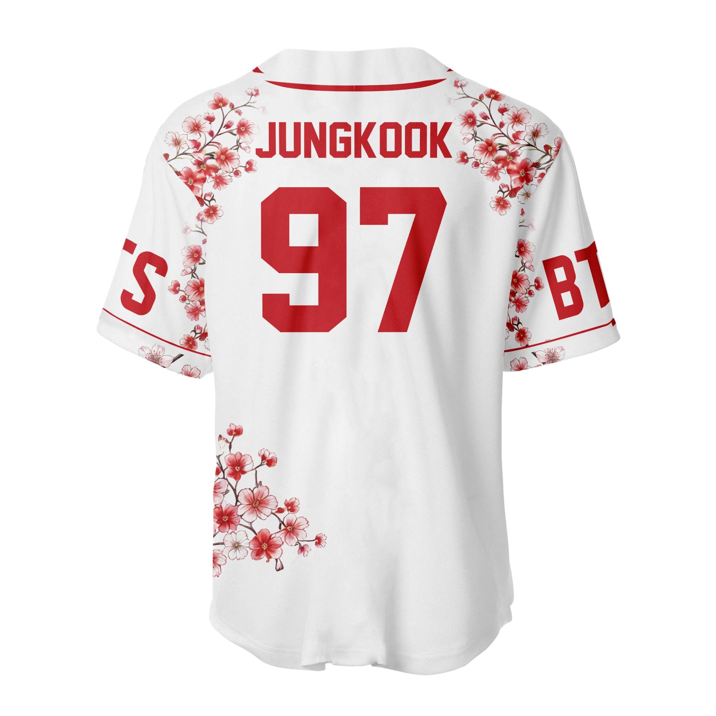 Custom BTS Kpop Concert Baseball Jersey