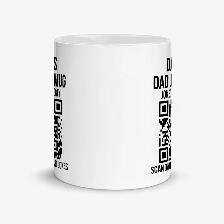 Custom Dad Joke Scan Daily For Dad Jokes Mug