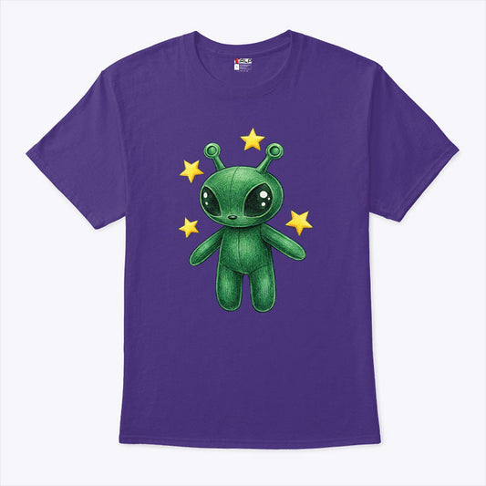 Cute Alien Graphic T Shirt