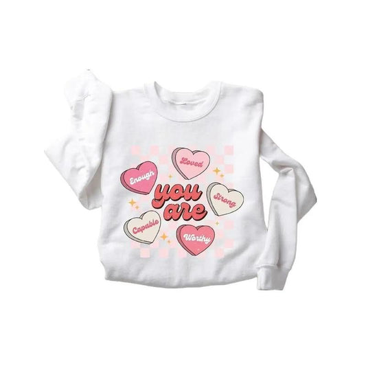 Cute Teacher Valentine Sweatshirt, Love Valentine Sweatshirt For Women