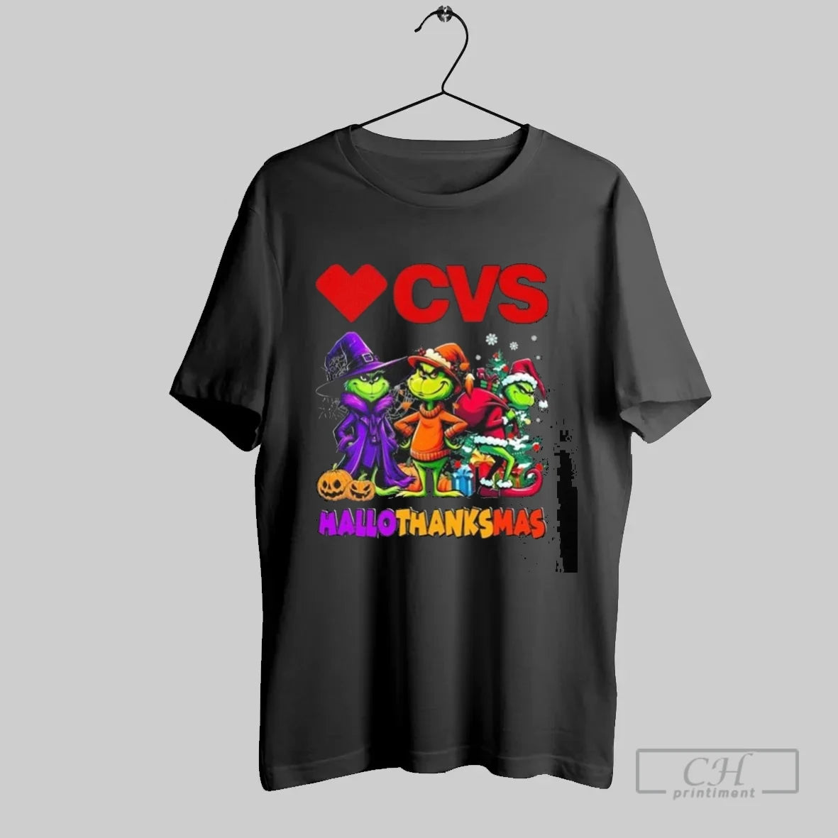 Cvs Pharmacy The Grinch Hallothanksmas 2025 - clothing by TeeHivey.com