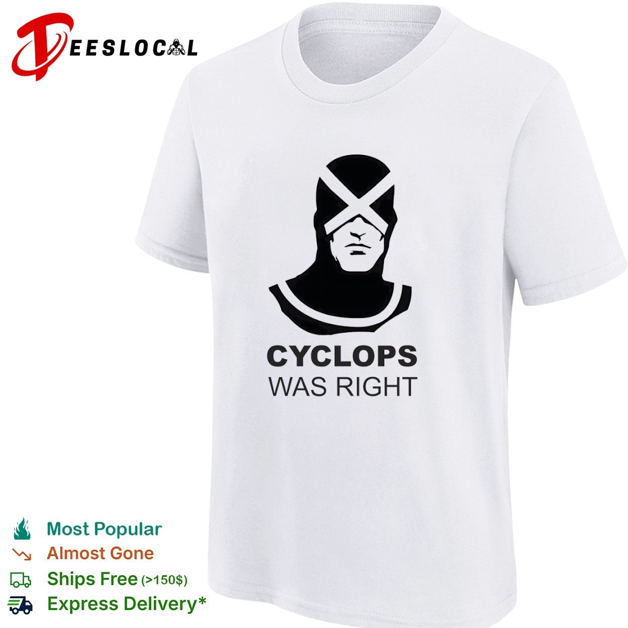 Cyclops Marvel X-Men cyclops was right shirt