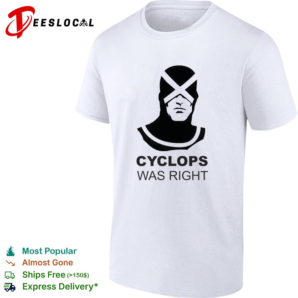 Cyclops Marvel X-Men cyclops was right shirt