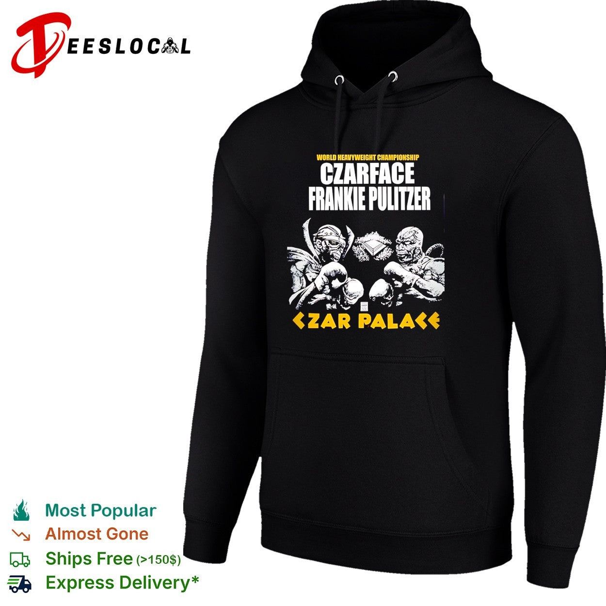 Czarface Frankie Pulitzer world heavyweight championship Czar Palace shirt