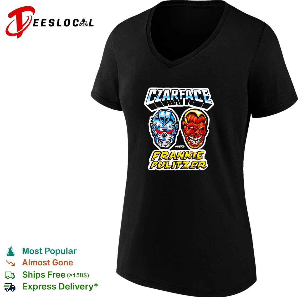 Czarface meets Frankie Pulitzer shirt