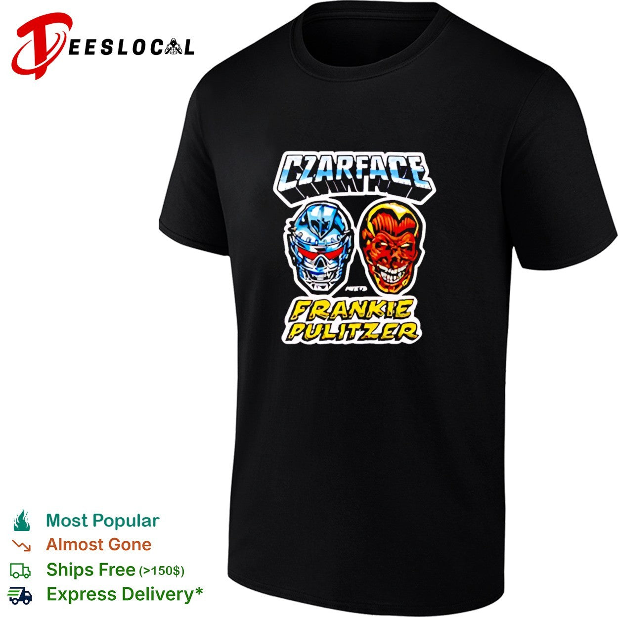 Czarface meets Frankie Pulitzer shirt