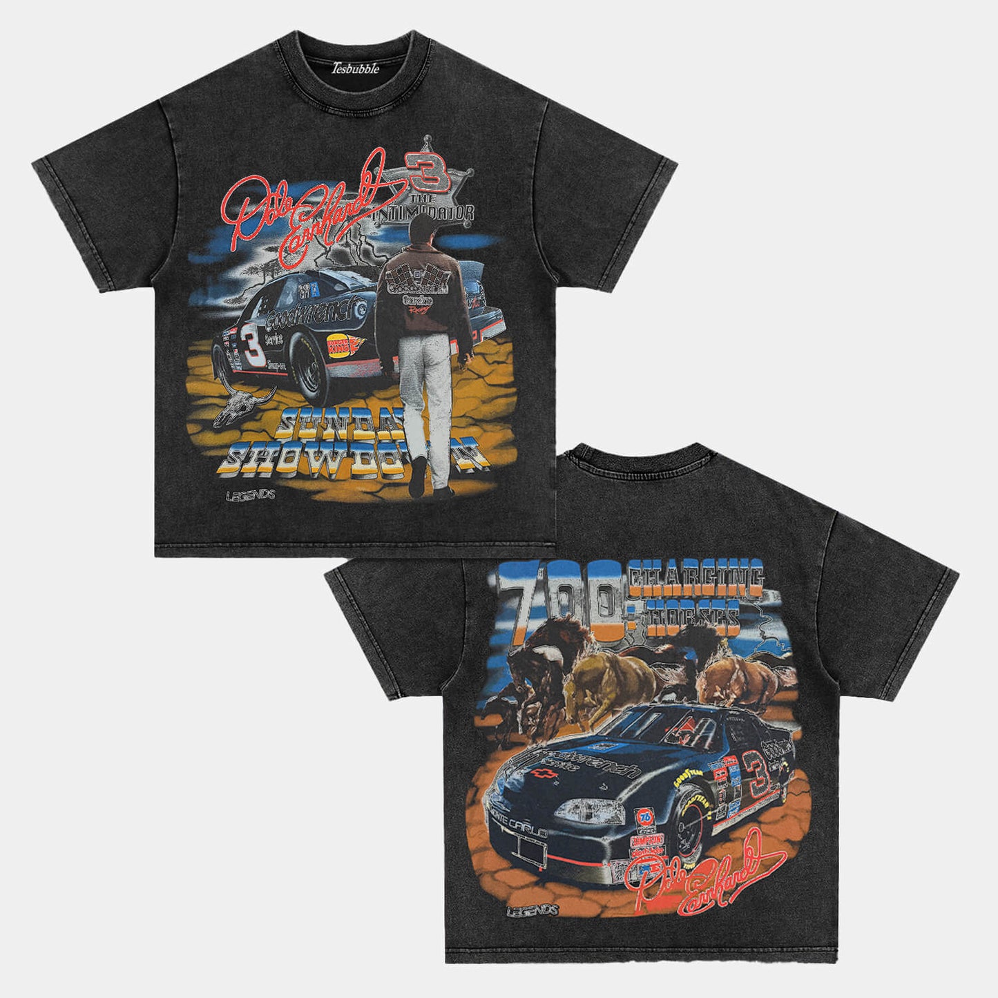 DALE EARNHARDT THE INTIMIDATOR 12.14 TEE - clothing by TeeHivey.com (Image 2)