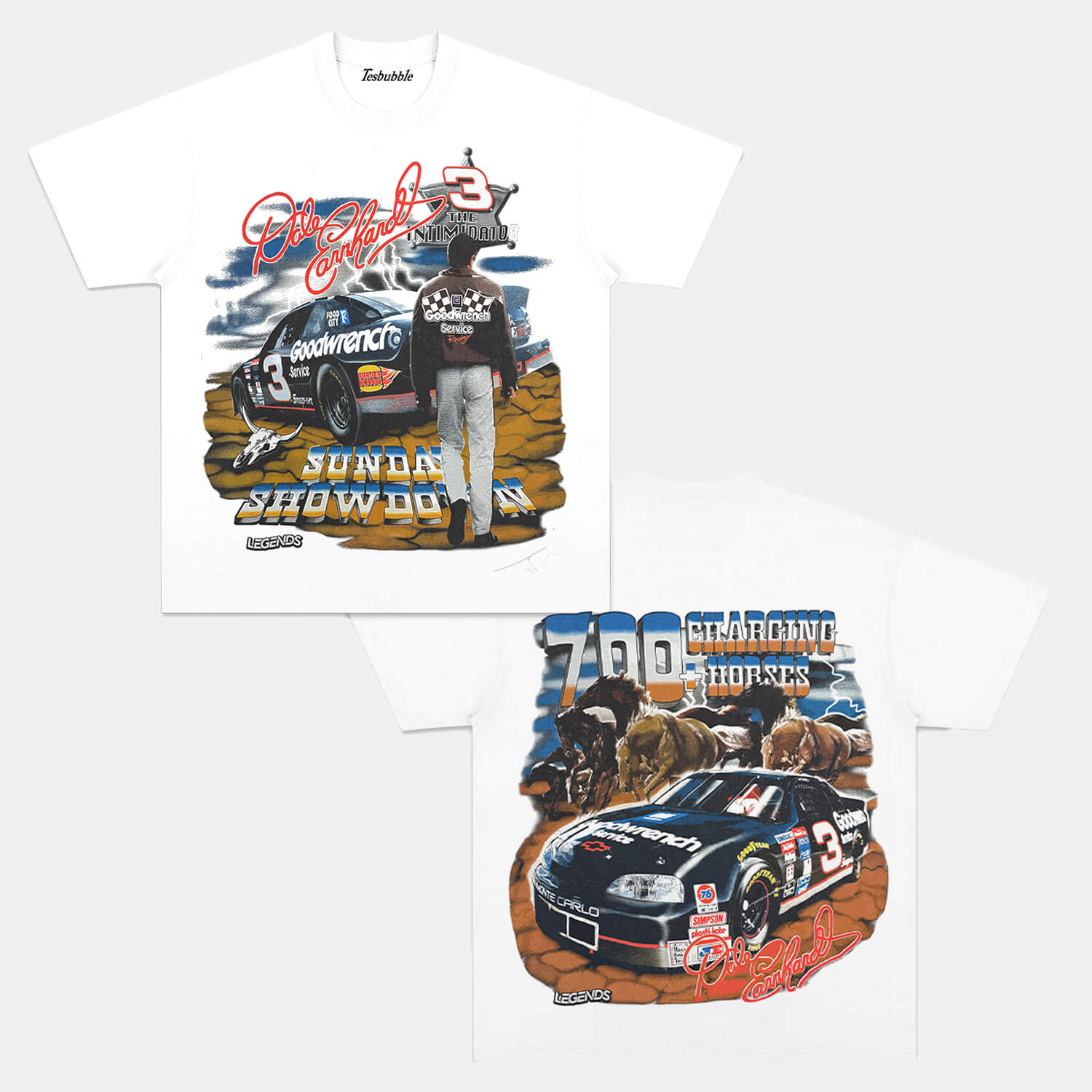 DALE EARNHARDT THE INTIMIDATOR 12.14 TEE - clothing by TeeHivey.com (Image 3)