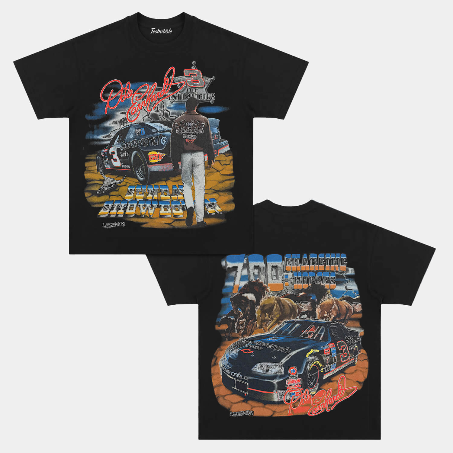 DALE EARNHARDT THE INTIMIDATOR 12.14 TEE - clothing by TeeHivey.com (Image 1)
