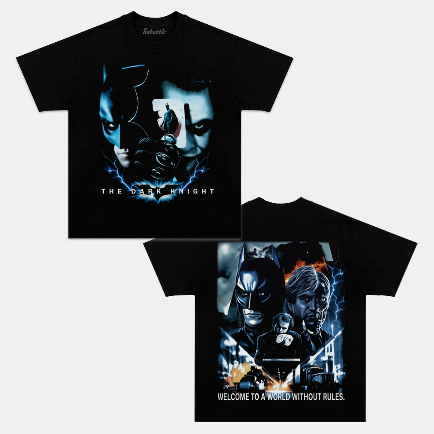 DARK KNIGHT TEE - clothing by TeeHivey.com (Image 1)