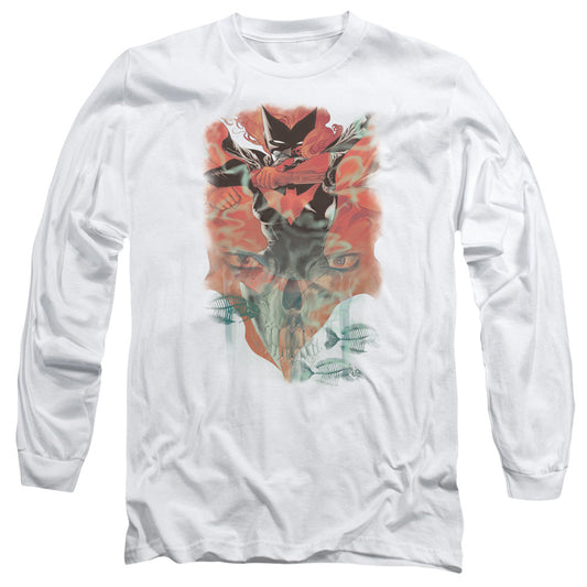 Batman Batwoman #1 Mens Long Sleeve Shirt White