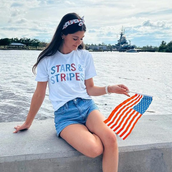 Stars And Stripes (Multi-Color) - clothing by TeeHivey.com (Image 1)