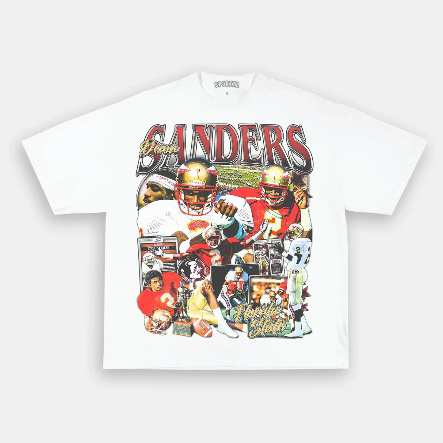 DEION SANDERS - FSU TEE Style002