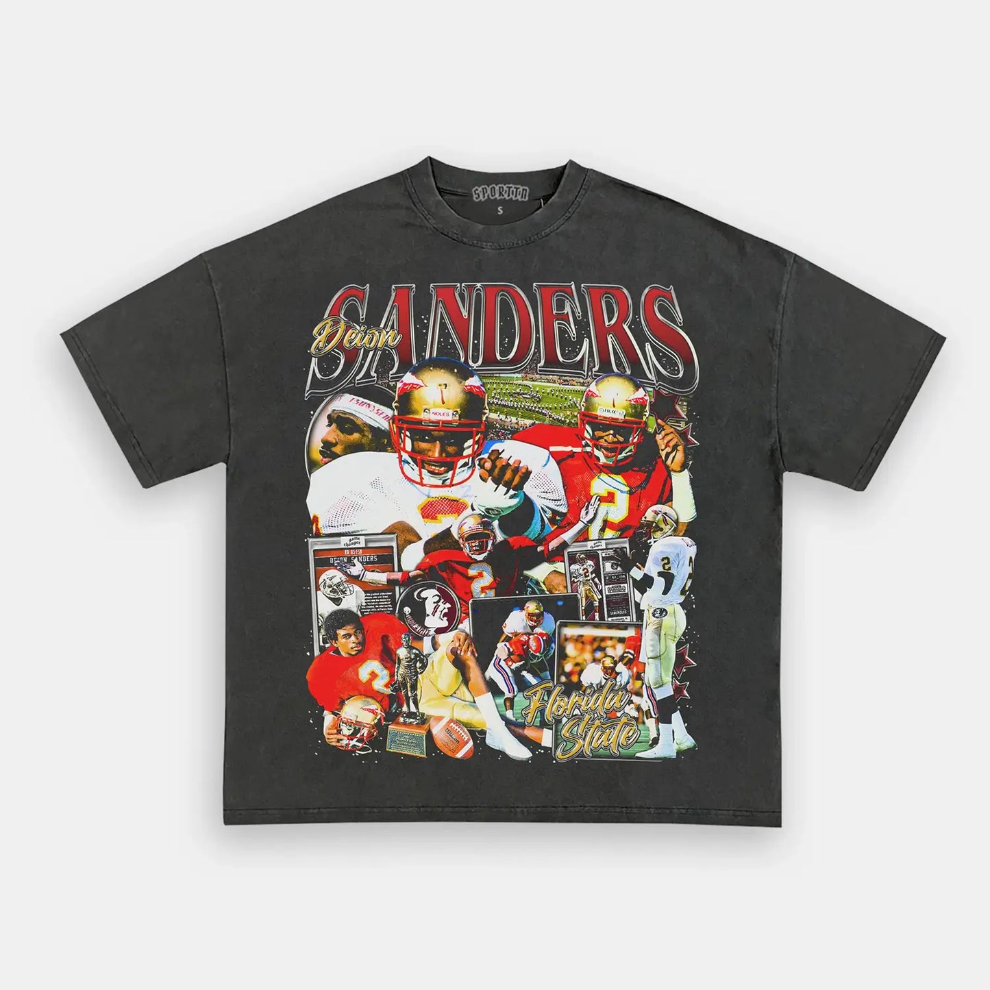 DEION SANDERS - FSU TEE Style002