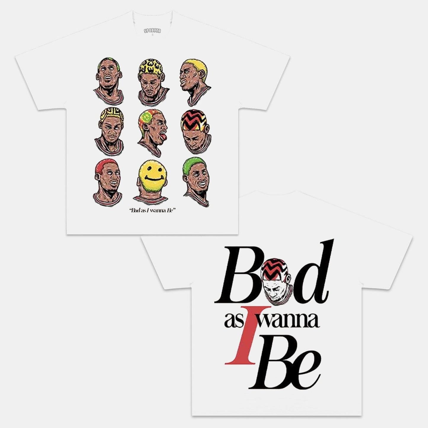 DENNIS RODMAN TEE Style010