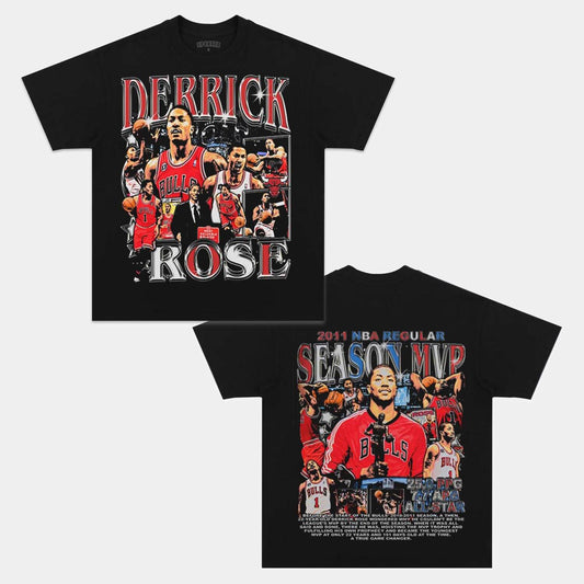 DERRICK ROSE VINTAGE TEE Style001