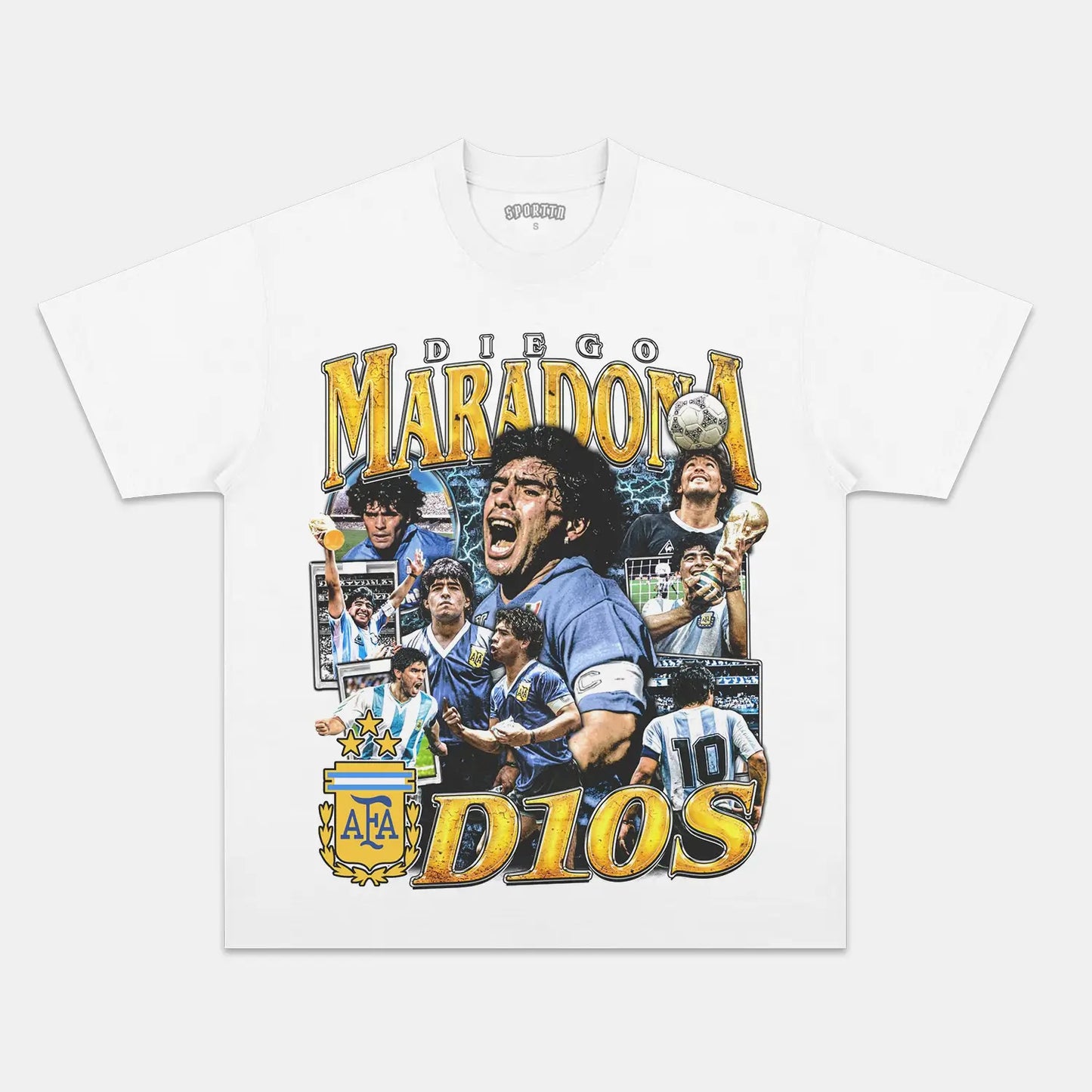DIEGO MARADONA V2 TEE Style001