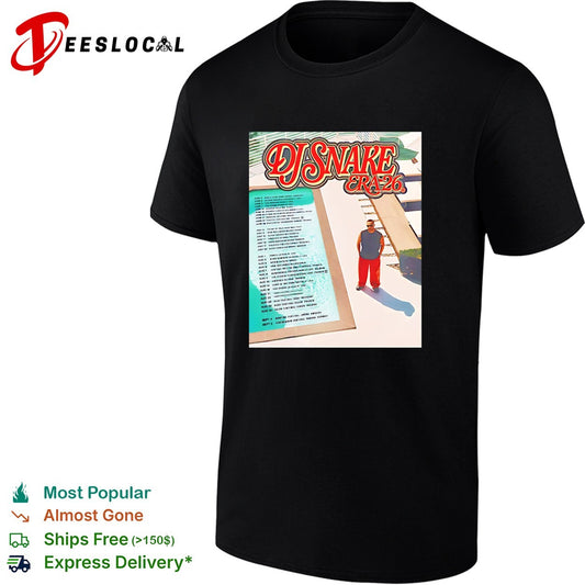 DJ Snake Era 26 Summer Tour 2026 shirt