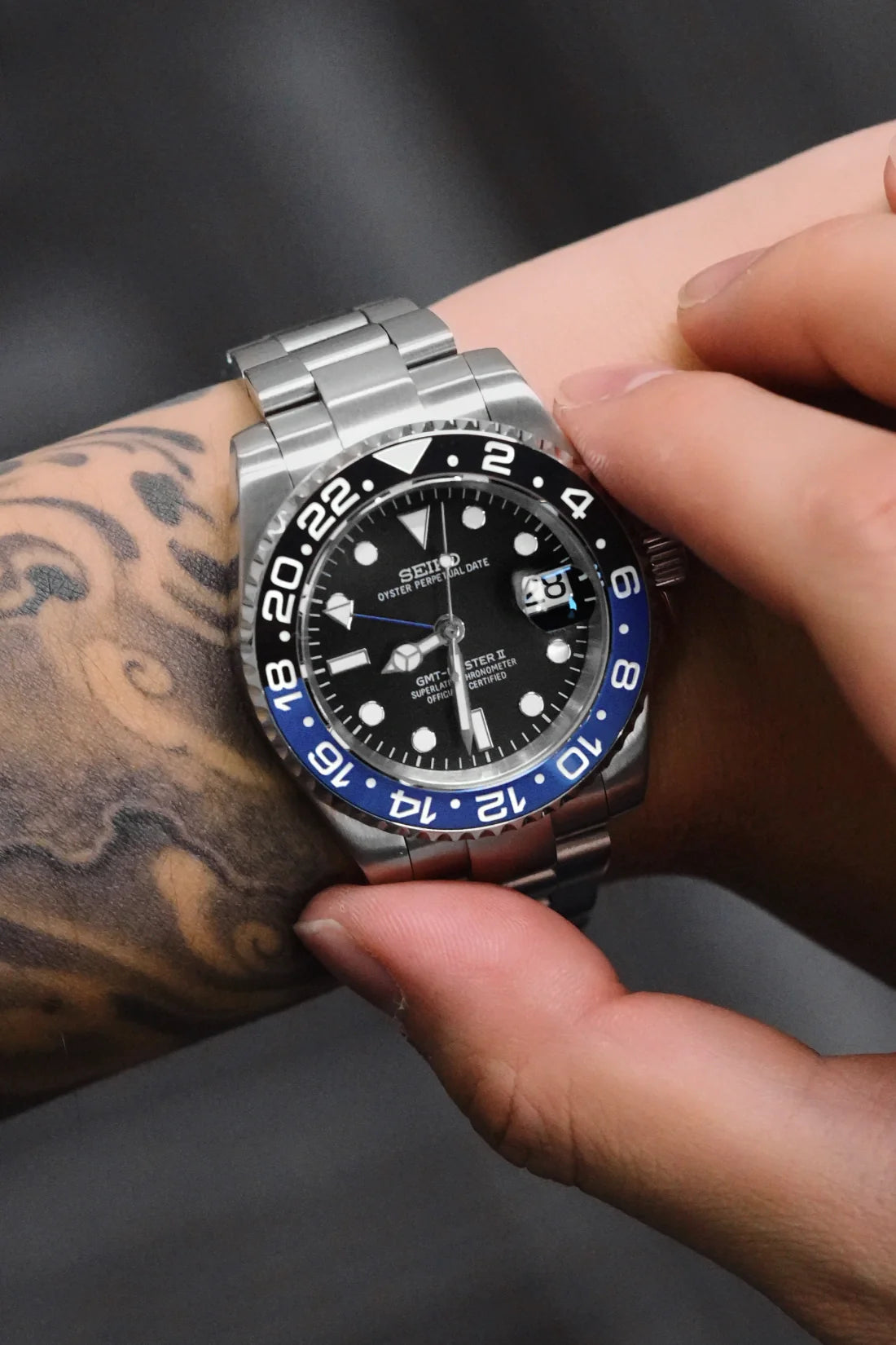 Mod GMT-Master II Batman