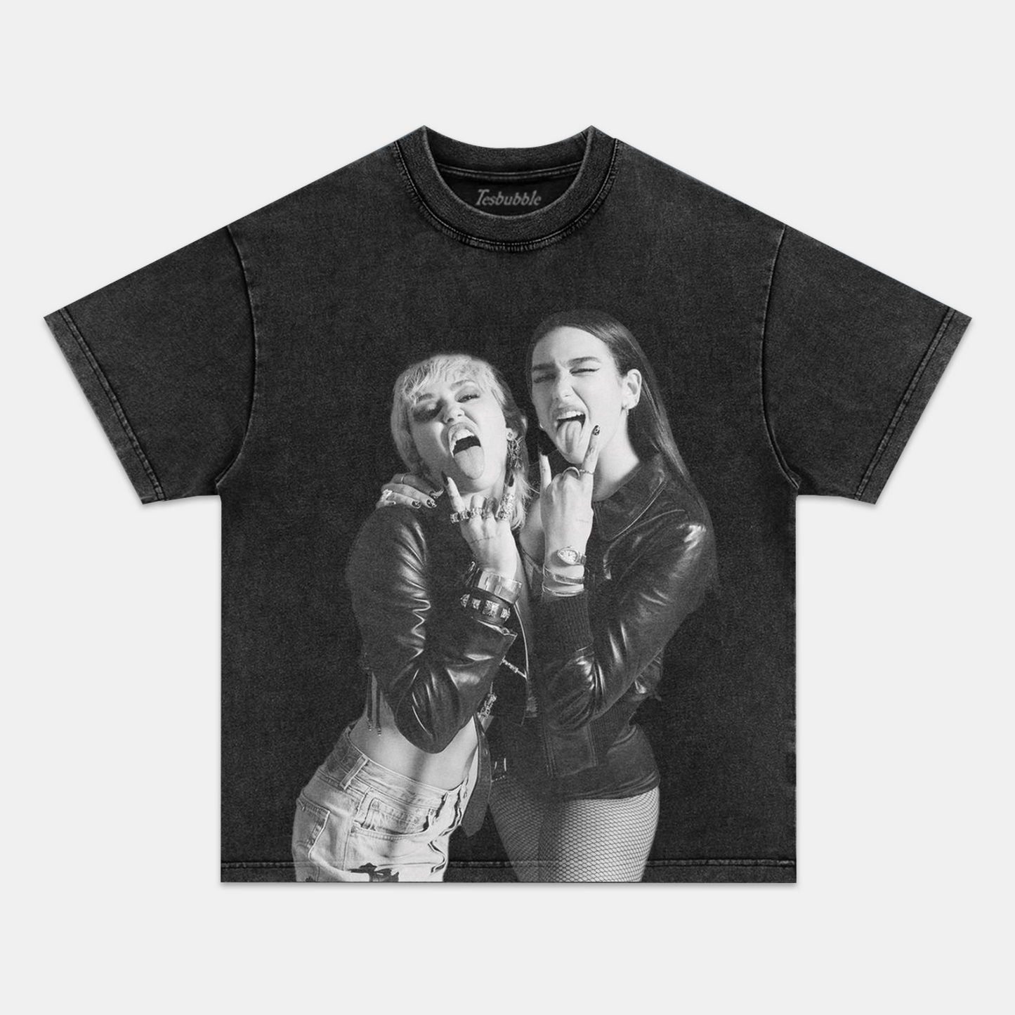 DUA LIPA AND MILEY CYRUS TEE