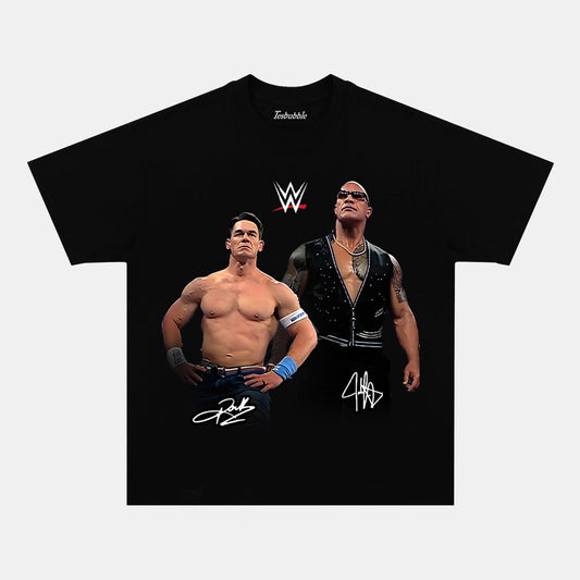 DWAYNE JOHNSON & JOHN CENA TEE
