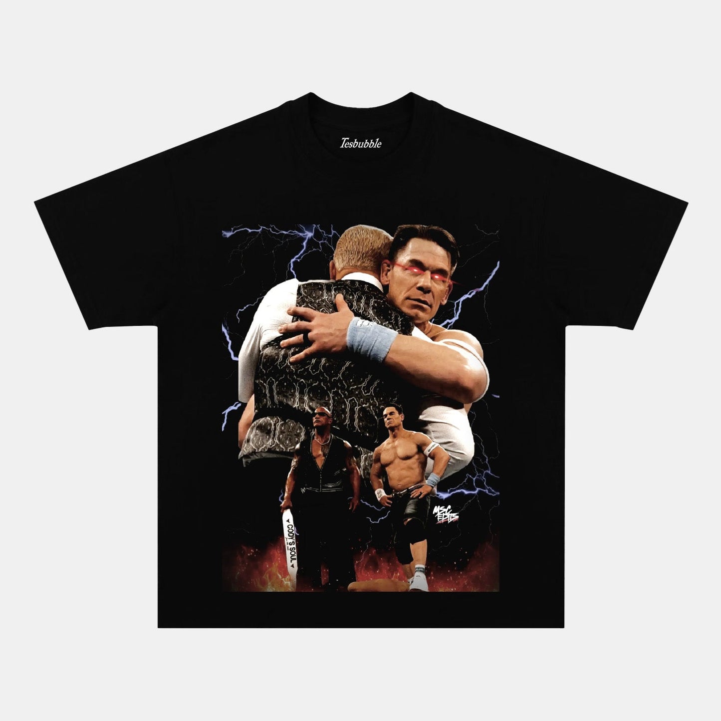 DWAYNE JOHNSON & JOHN CENA TEE1