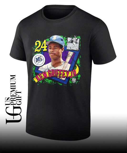 Ken Griffey Jr Seattle Mariners 24 Topps 75 MLB Baseball Player shirt