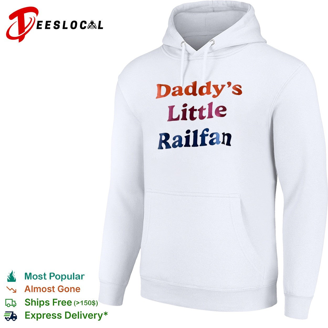 Daddy’s Little Railfan shirt