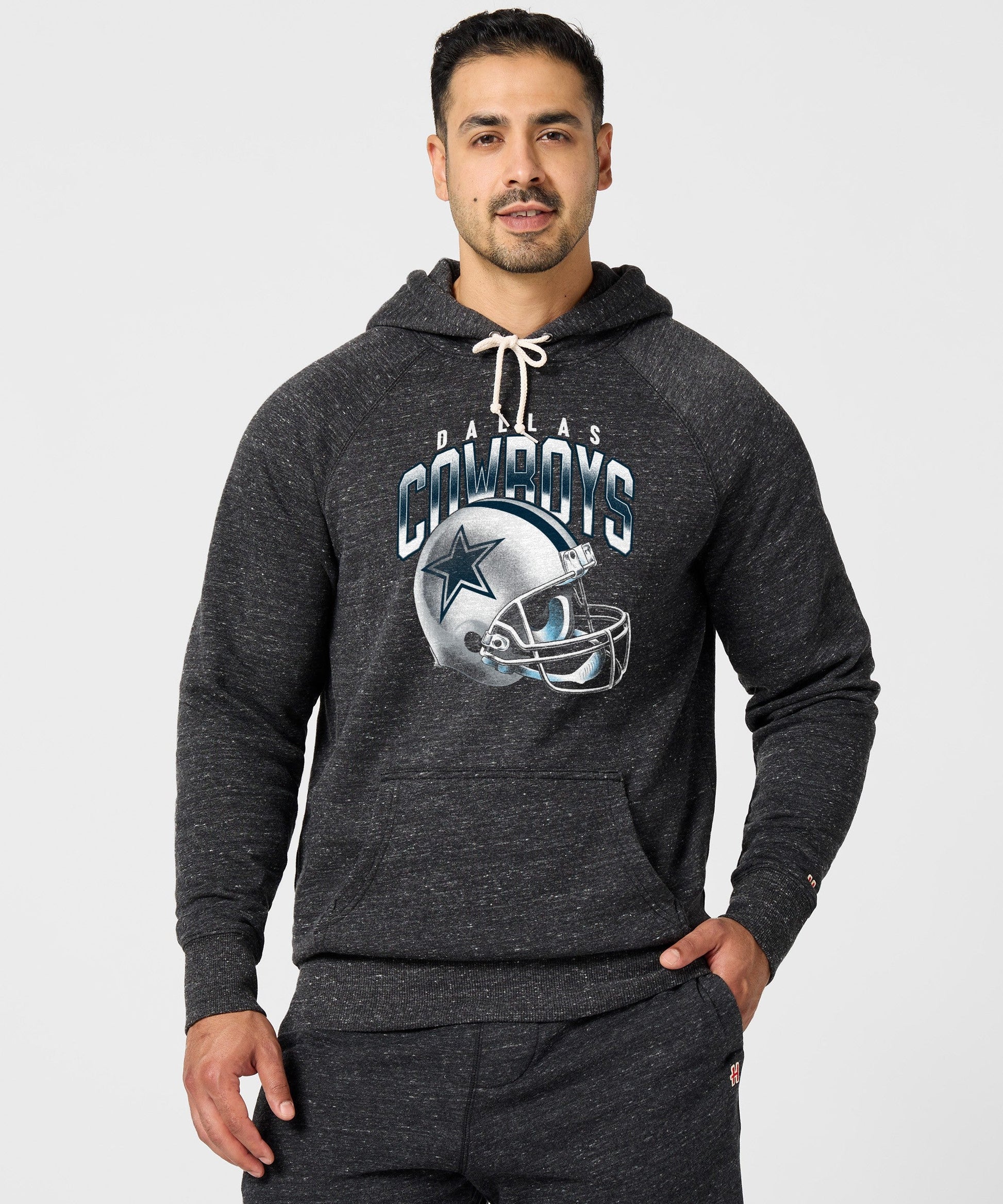 Dallas Cowboys Gradient Helmet Hoodie