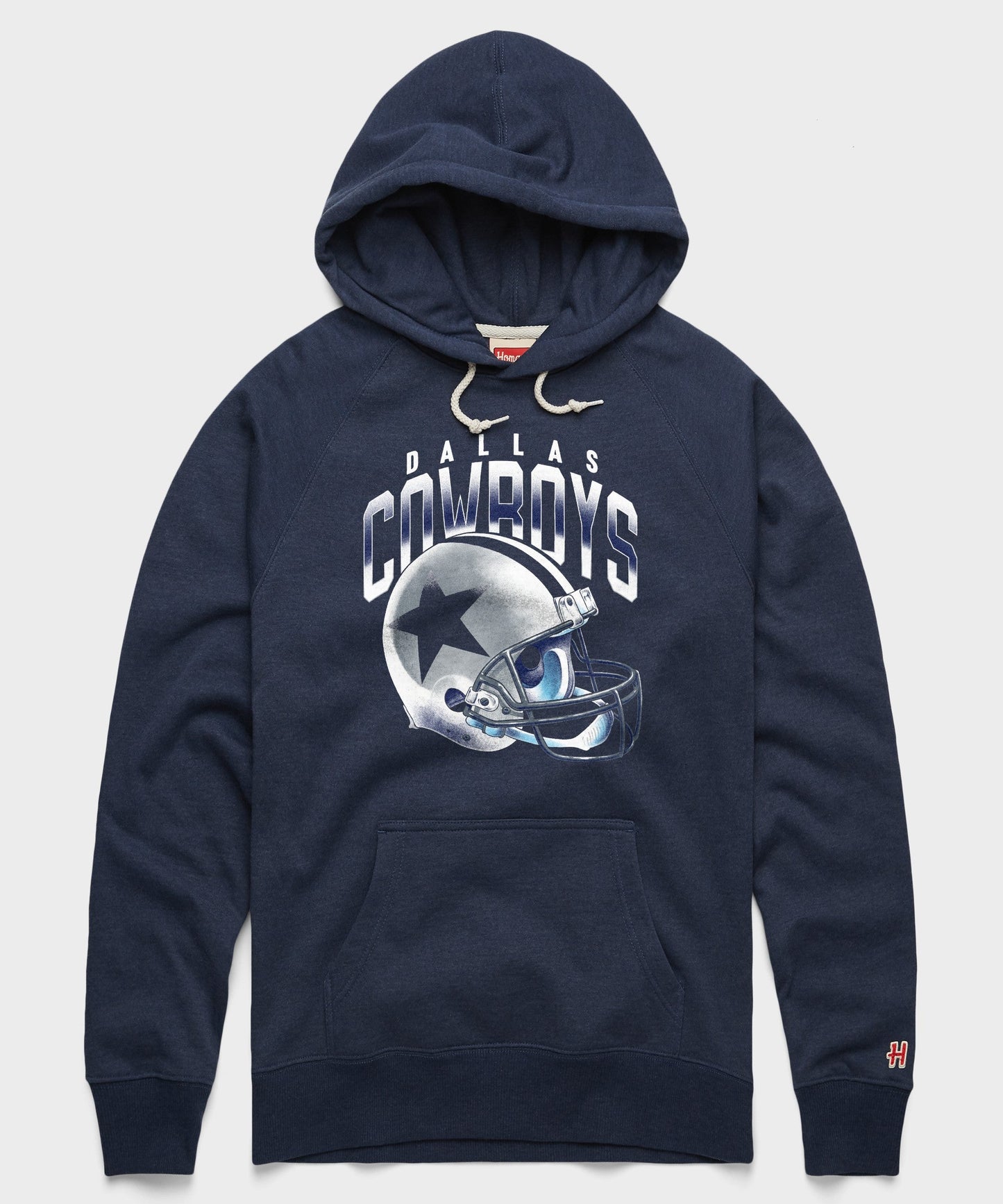 Dallas Cowboys Gradient Helmet Hoodie