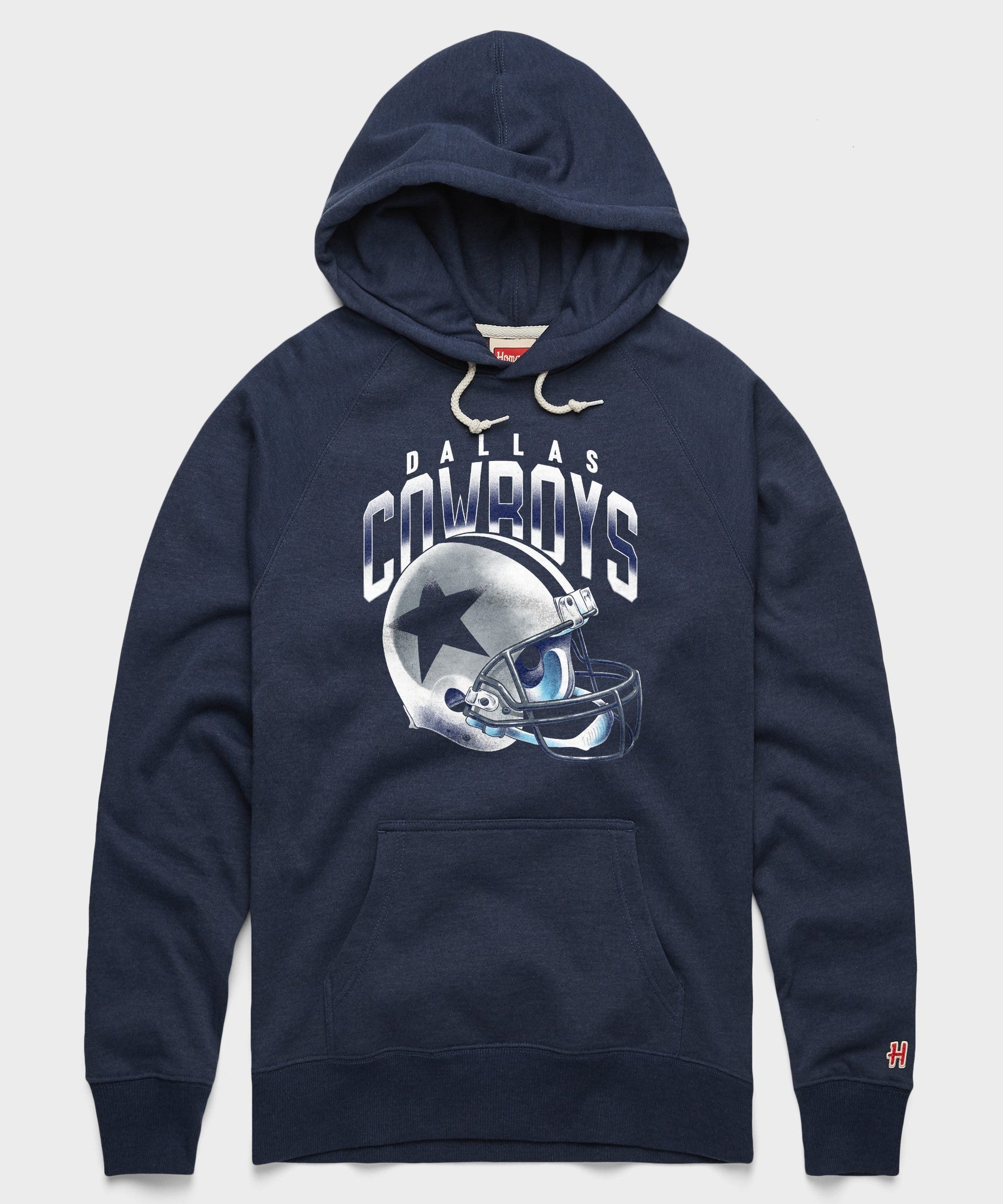 Dallas Cowboys Gradient Helmet Hoodie