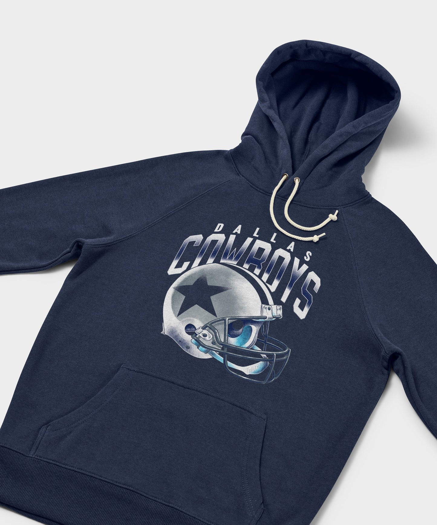 Dallas Cowboys Gradient Helmet Hoodie
