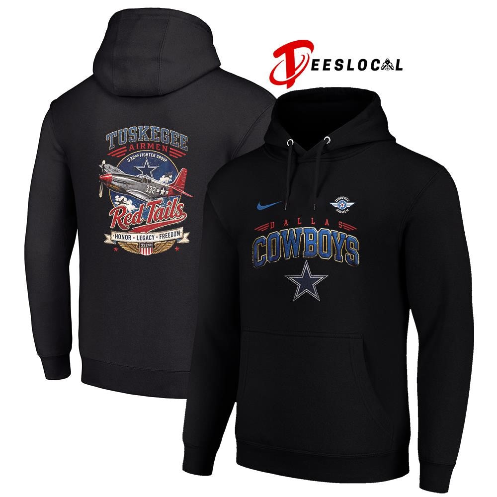 Dallas Cowboys Tuskegee Airmen Red Tails honor legacy freedom shirt