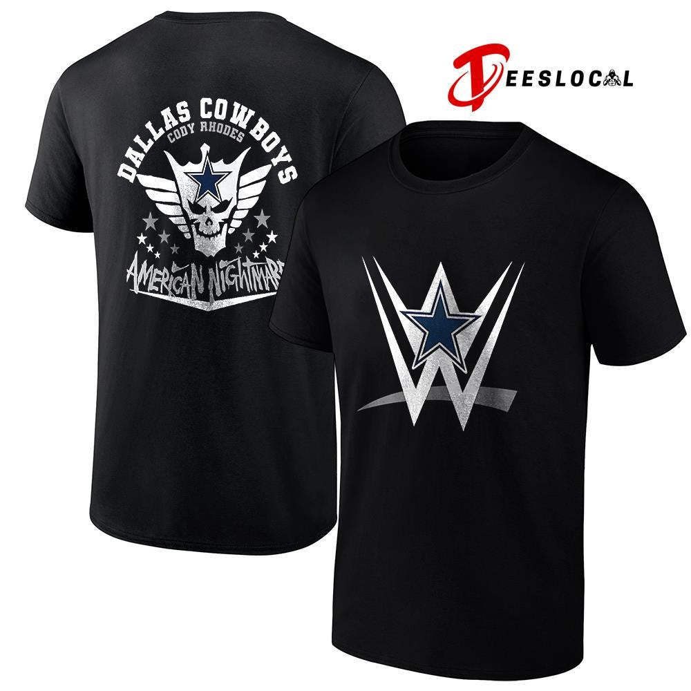Dallas Cowboys x Cody Rhones American nightmare logo shirt