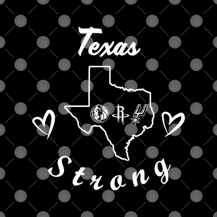 Dallas Mavericks Houston Rockets San Antonio Spurs Texas Strong Shirt