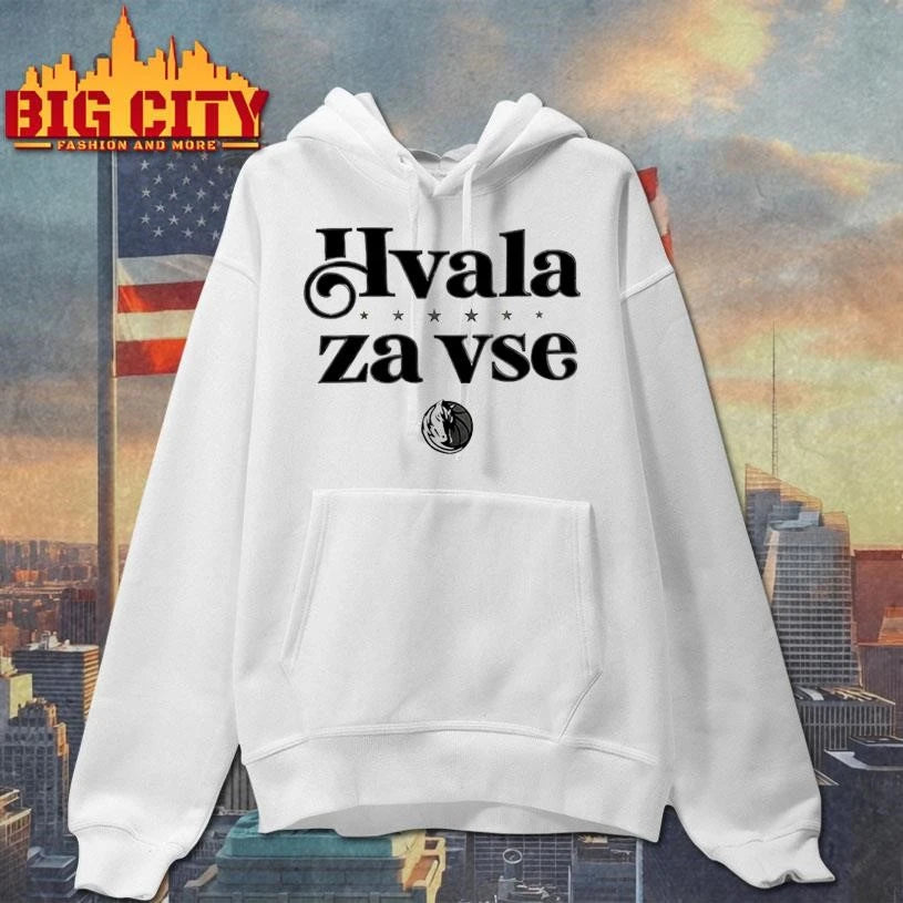 Dallas Mavericks Hvala Za Vse Logo Shirt