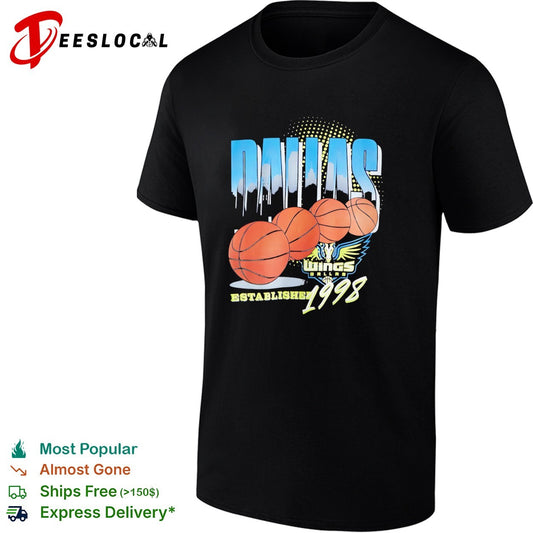 Dallas Wings Established 1998 basketball team shirt