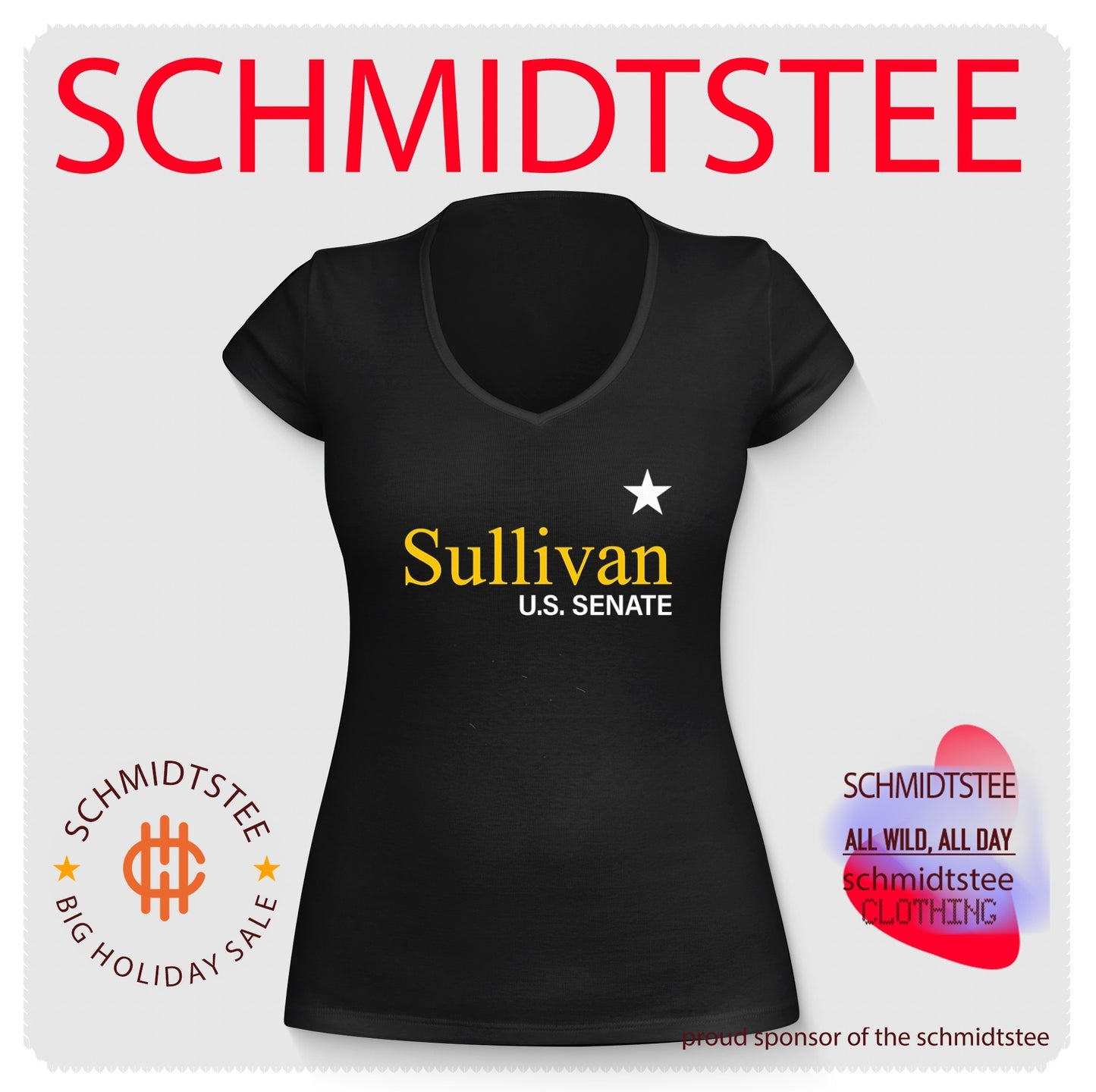 Dan J Sullivan for Alaska US Senate Republican 2026 shirt