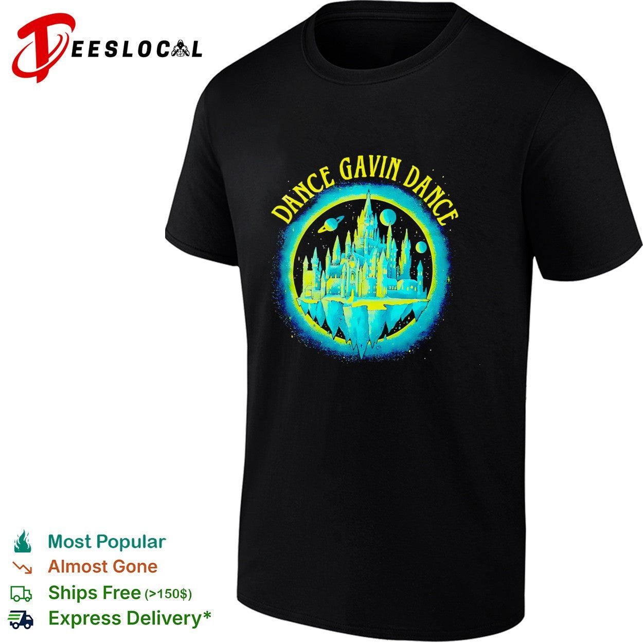 Dance Gavin Dance castle shirt