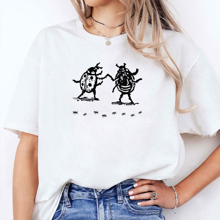 Dancing Lady Bugs The Last Of The Bugs Noah Kahan Shirt