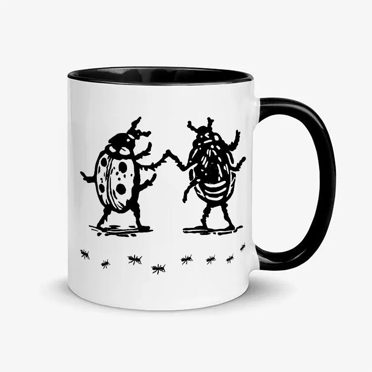 Dancing Ladybugs The Last Of The Bugs Noah Kahan Mug
