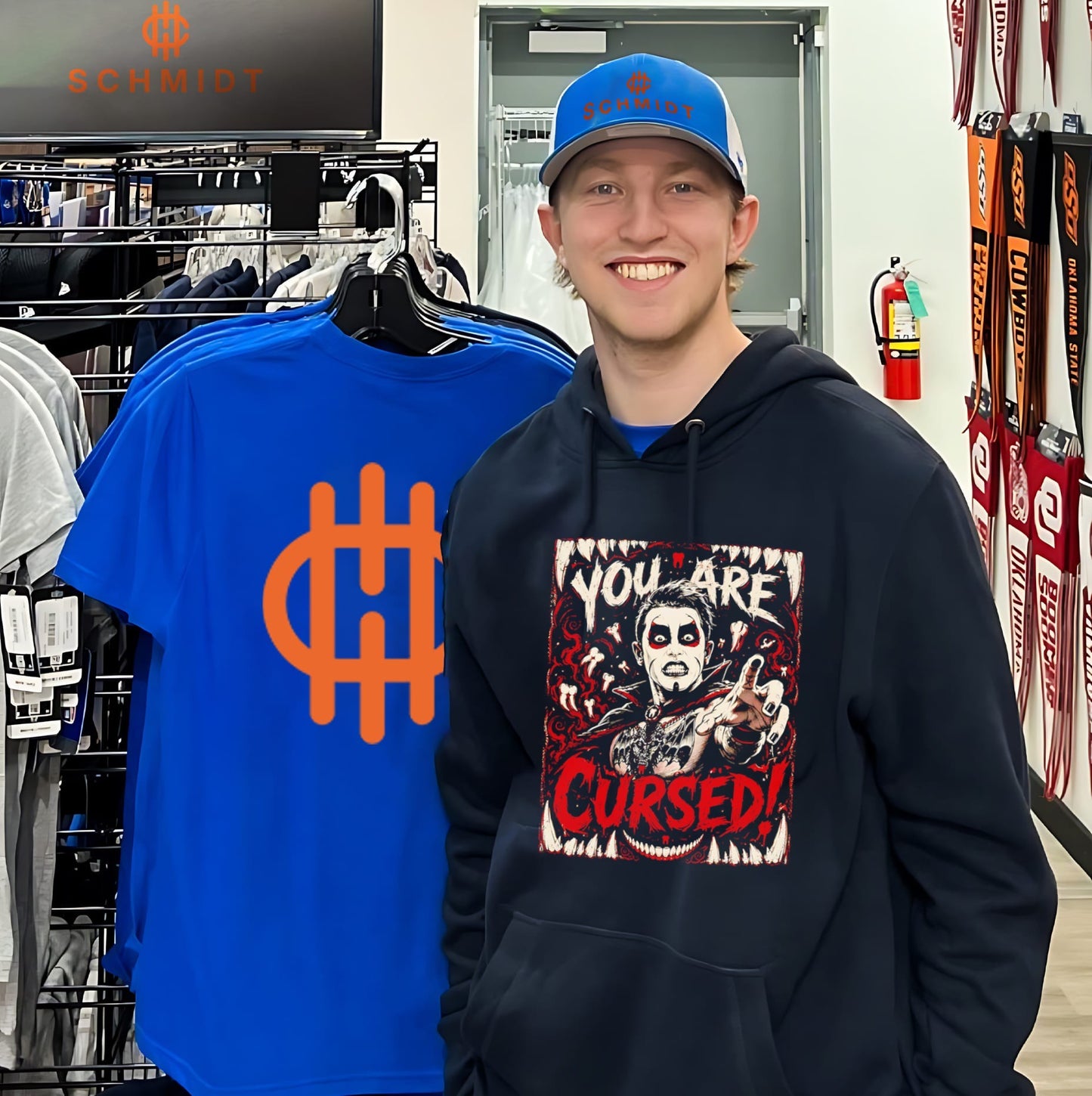 Danhausen You Are Cursed Pro Wrestling shirt