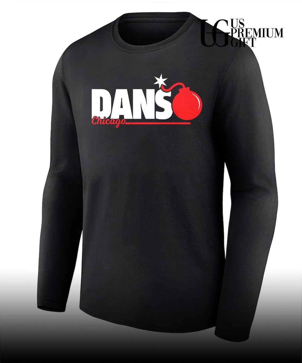 DansBomb Chicago Dansby Swanson Chicago Cubs baseball shirt