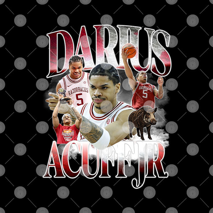 Darus Acuff Jr Arkansas Razorbacks Shirt