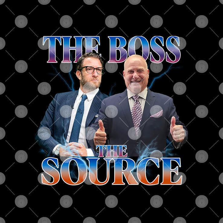 Dave Portnoy And Stu Feiner The Boss The Source Shirt