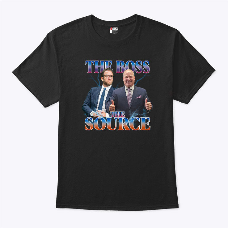 Dave Portnoy And Stu Feiner The Boss The Source Shirt