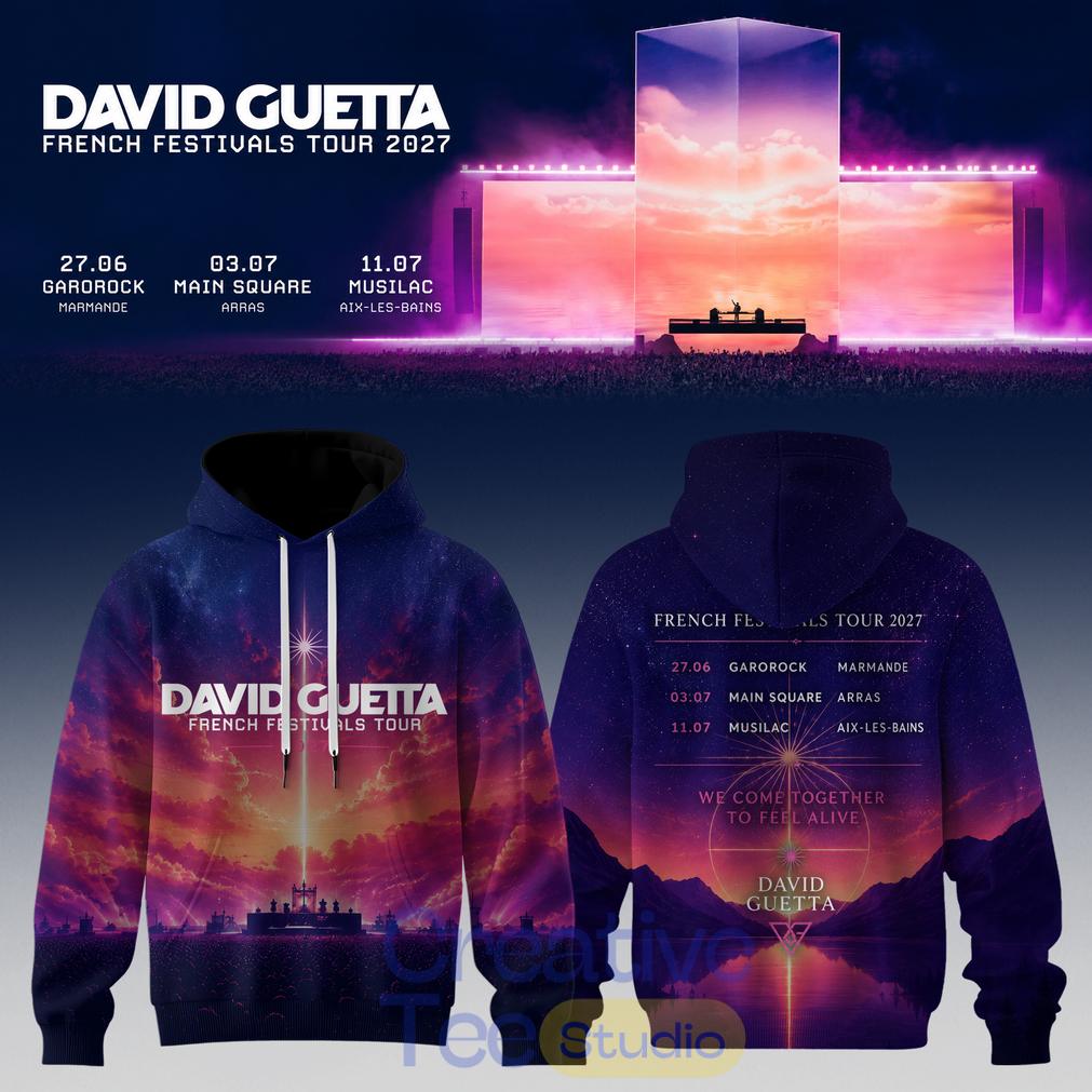 David Guetta – France Tour Hoodie